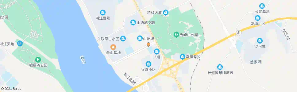 长沙新竹第二小学_公交站地图_长沙公交_妙搜公交查询2025