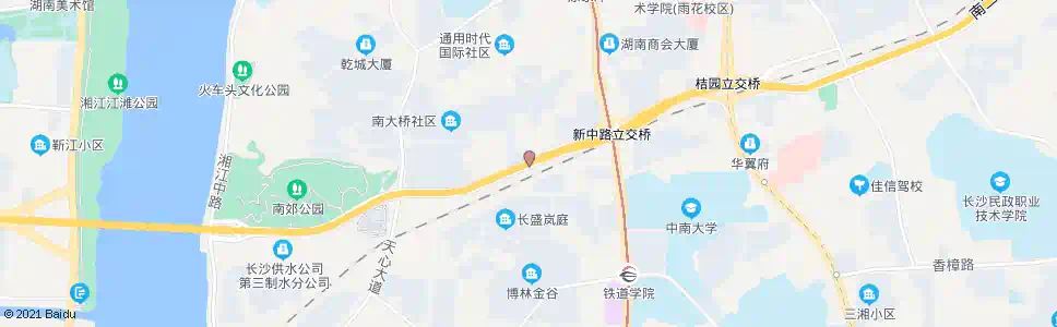 长沙丁家粮库_公交站地图_长沙公交_妙搜公交查询2025