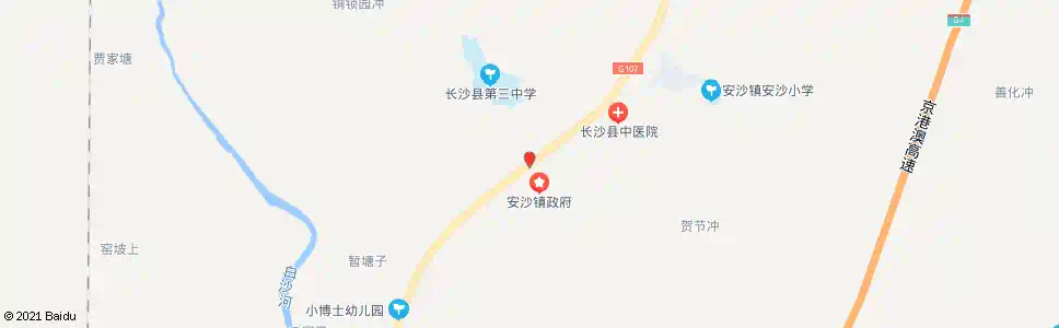 长沙安沙镇政府_公交站地图_长沙公交_妙搜公交查询2025