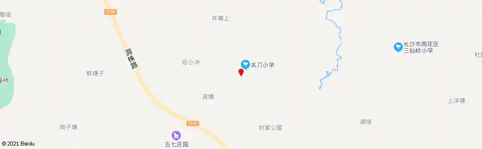 长沙关刀村委_公交站地图_长沙公交_妙搜公交查询2025