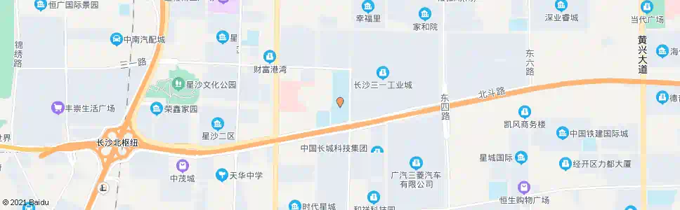 长沙振业城实验中学_公交站地图_长沙公交_妙搜公交查询2025