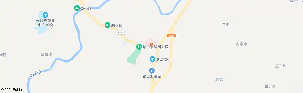 长沙长沙县一医院_公交站地图_长沙公交_妙搜公交查询2025