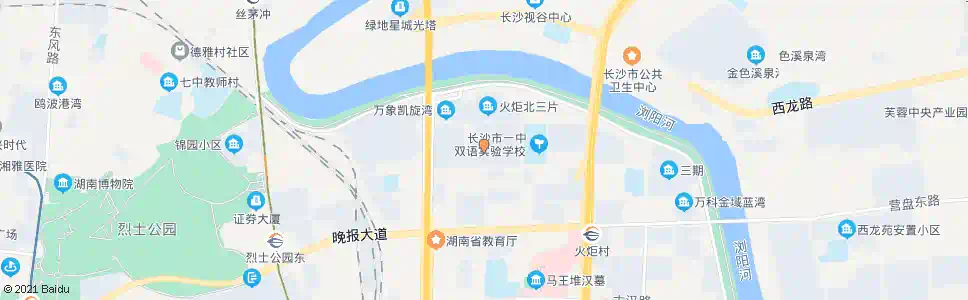 长沙芙蓉苑总站_公交站地图_长沙公交_妙搜公交查询2025