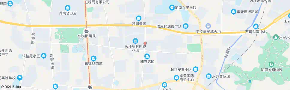 长沙高家冲_公交站地图_长沙公交_妙搜公交查询2025