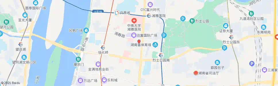 长沙湖南日报_公交站地图_长沙公交_妙搜公交查询2025
