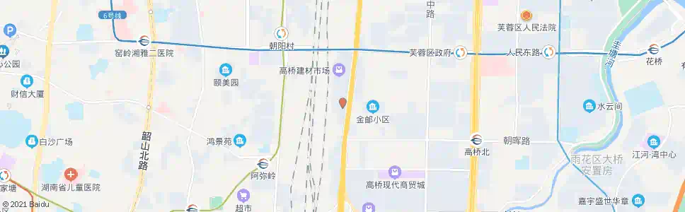 长沙建材市场_公交站地图_长沙公交_妙搜公交查询2025