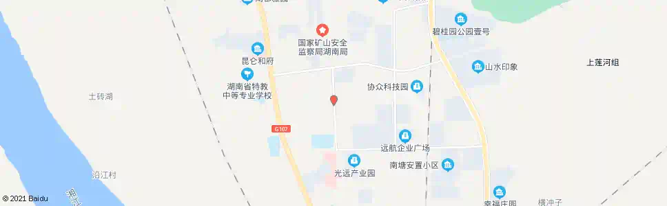 长沙暮云大道南二线路口_公交站地图_长沙公交_妙搜公交查询2025