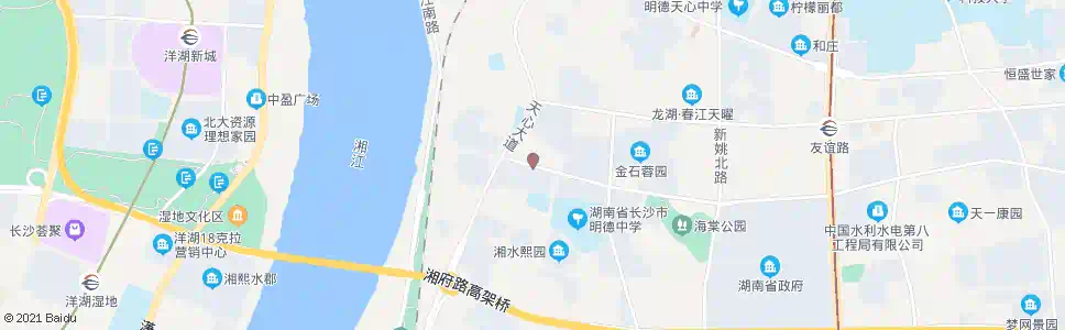 长沙新开铺路口_公交站地图_长沙公交_妙搜公交查询2025