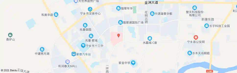 长沙老中医院城郊分院_公交站地图_长沙公交_妙搜公交查询2025