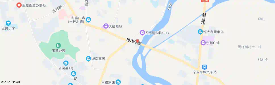 长沙御景名城_公交站地图_长沙公交_妙搜公交查询2025