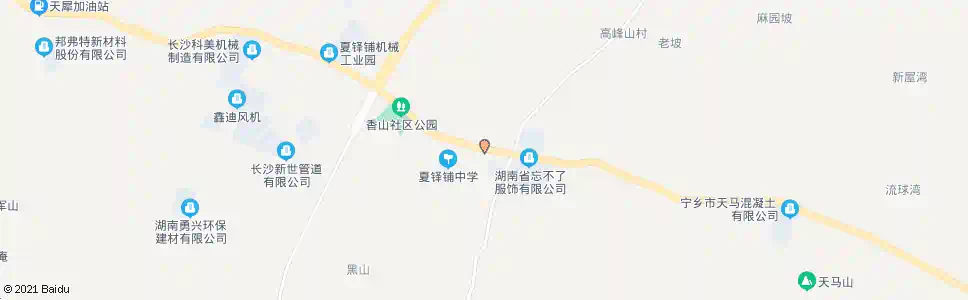 长沙夏铎铺派出所_公交站地图_长沙公交_妙搜公交查询2025