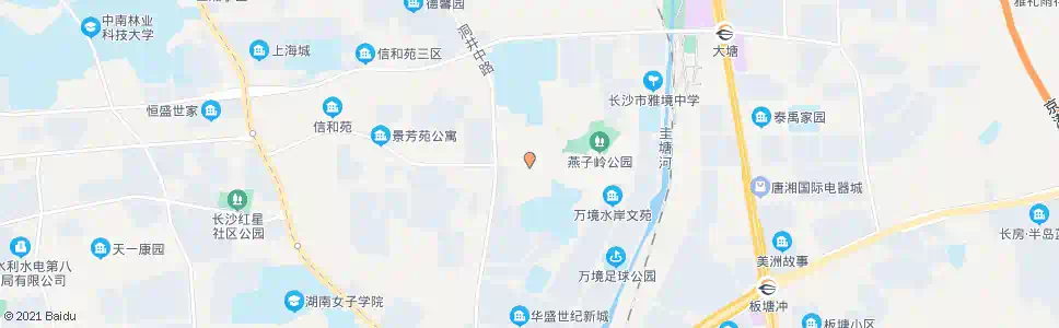 长沙环保学院_公交站地图_长沙公交_妙搜公交查询2025