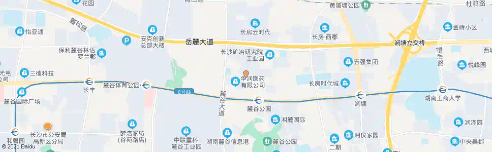 长沙麓天路兴园路口_公交站地图_长沙公交_妙搜公交查询2025