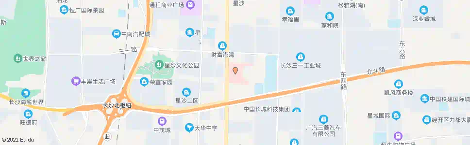 长沙省中医院_公交站地图_长沙公交_妙搜公交查询2025