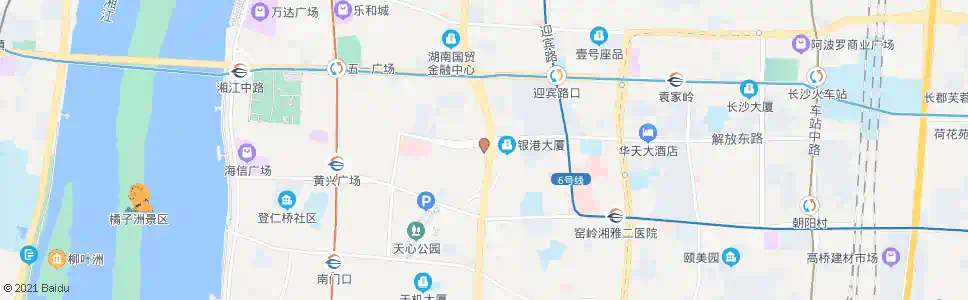 长沙新华书店_公交站地图_长沙公交_妙搜公交查询2025