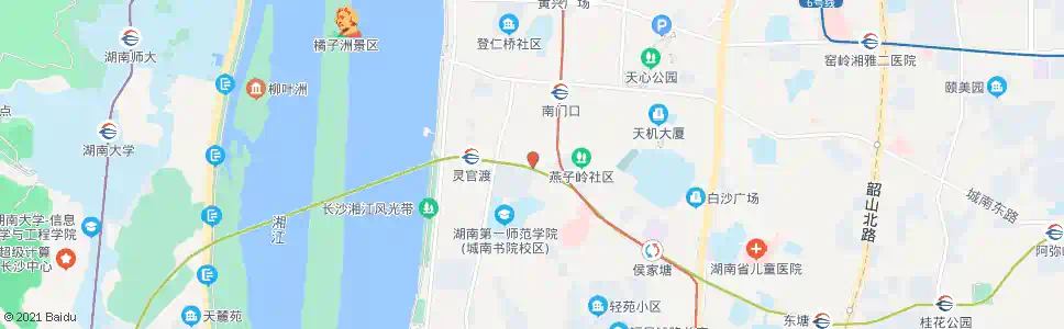 长沙劳动广场_公交站地图_长沙公交_妙搜公交查询2025