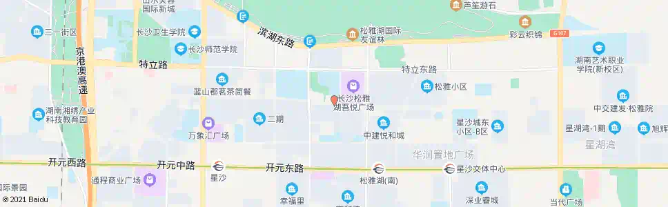 长沙望仙路东三路口_公交站地图_长沙公交_妙搜公交查询2025