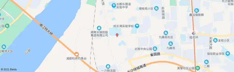 长沙黑石铺路新开铺路口_公交站地图_长沙公交_妙搜公交查询2025