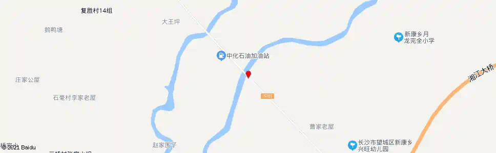 长沙西流港_公交站地图_长沙公交_妙搜公交查询2025