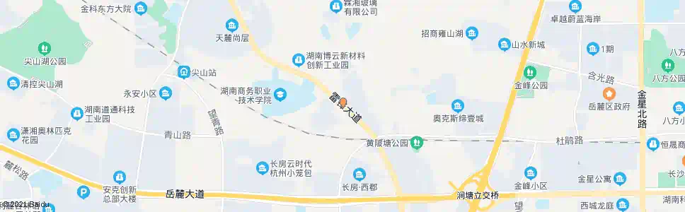 长沙青山镇南_公交站地图_长沙公交_妙搜公交查询2025