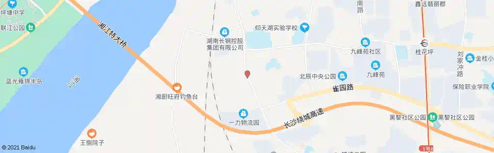 长沙炮兵学院_公交站地图_长沙公交_妙搜公交查询2025