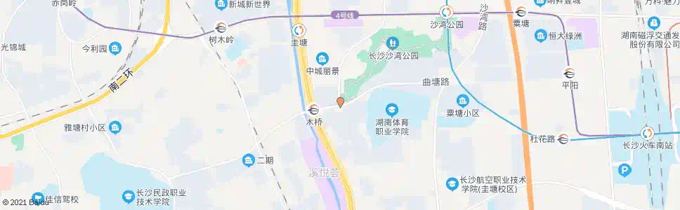 长沙曲塘路古曲路口_公交站地图_长沙公交_妙搜公交查询2025