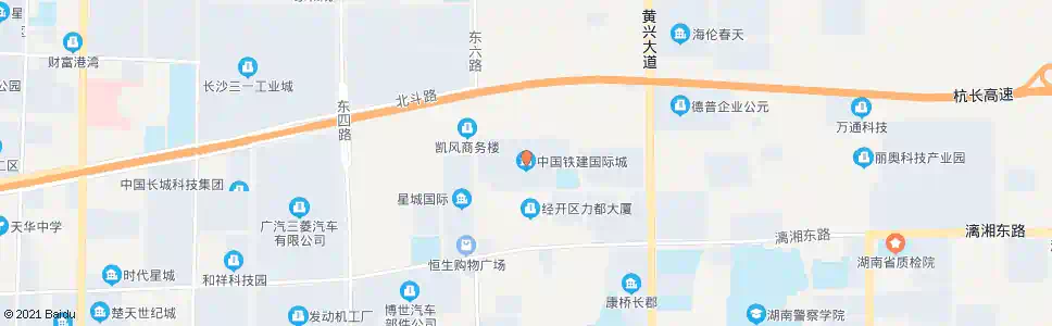 长沙中国铁建国际城_公交站地图_长沙公交_妙搜公交查询2025