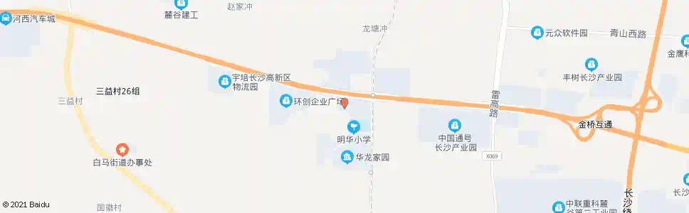 长沙高新区交警大队_公交站地图_长沙公交_妙搜公交查询2025