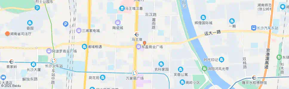 长沙陶家山_公交站地图_长沙公交_妙搜公交查询2025