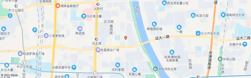 长沙古曲路纬二路口_公交站地图_长沙公交_妙搜公交查询2025