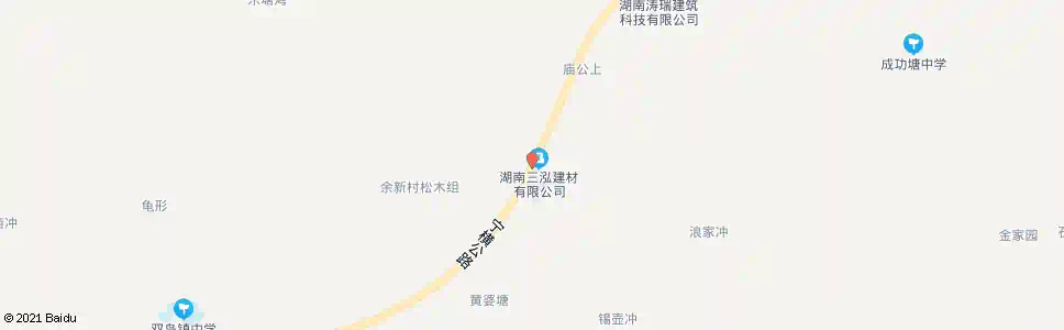 长沙双溪桥(招呼站)_公交站地图_长沙公交_妙搜公交查询2025