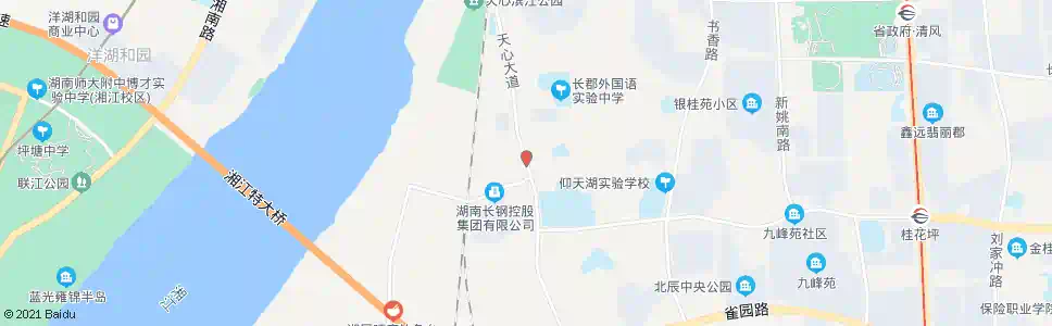 长沙黑石铺中南大市场_公交站地图_长沙公交_妙搜公交查询2025