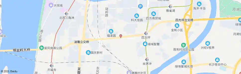 长沙国防科大_公交站地图_长沙公交_妙搜公交查询2025