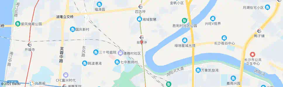 长沙跃进湖_公交站地图_长沙公交_妙搜公交查询2025