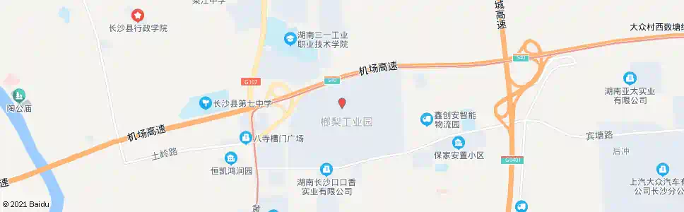 长沙建鑫广场_公交站地图_长沙公交_妙搜公交查询2025