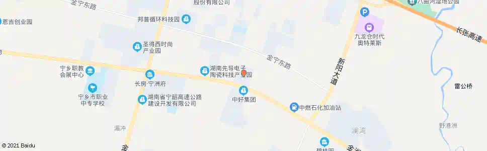 长沙星邦工业园_公交站地图_长沙公交_妙搜公交查询2025