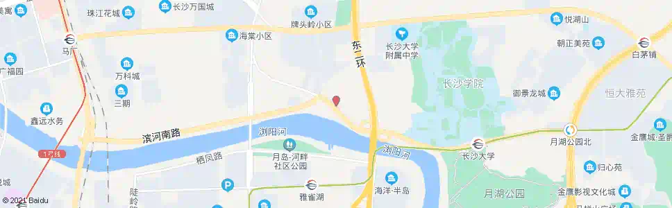 长沙163医院_公交站地图_长沙公交_妙搜公交查询2025