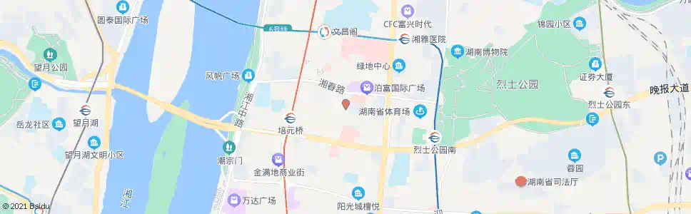 长沙兴汉门_公交站地图_长沙公交_妙搜公交查询2025