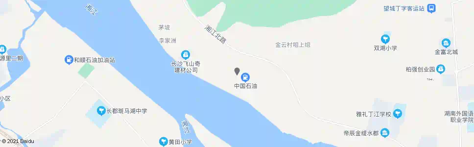 长沙丁字新街_公交站地图_长沙公交_妙搜公交查询2025