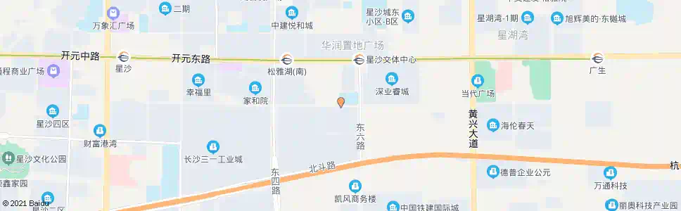 长沙百熙实验学校_公交站地图_长沙公交_妙搜公交查询2025