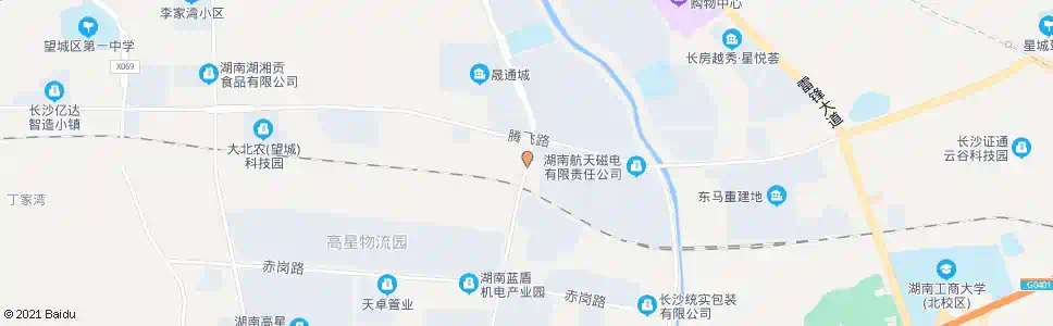 长沙三字墙_公交站地图_长沙公交_妙搜公交查询2025