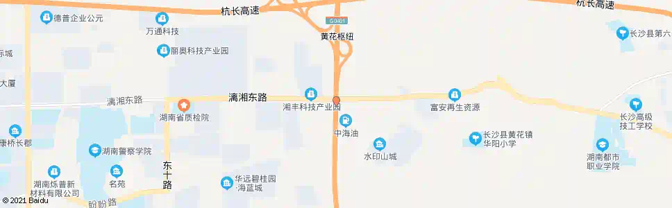 长沙绕城高速_公交站地图_长沙公交_妙搜公交查询2025
