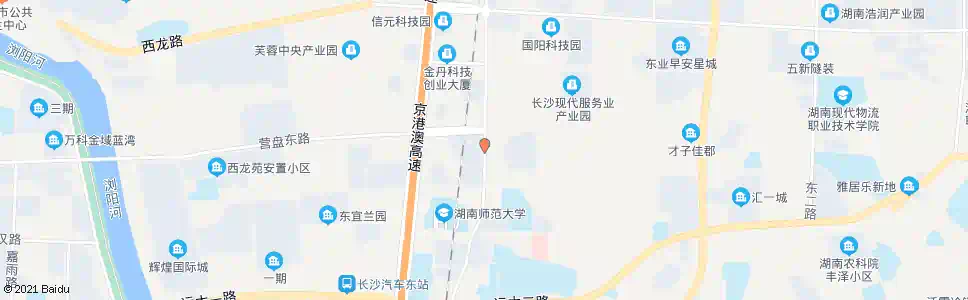 长沙长星路高家坡路口_公交站地图_长沙公交_妙搜公交查询2025
