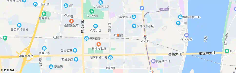 长沙八方小区_公交站地图_长沙公交_妙搜公交查询2025