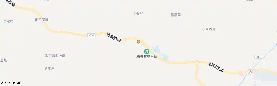 长沙开慧村_公交站地图_长沙公交_妙搜公交查询2025