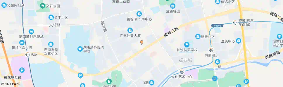 长沙平川路枫林路口_公交站地图_长沙公交_妙搜公交查询2025