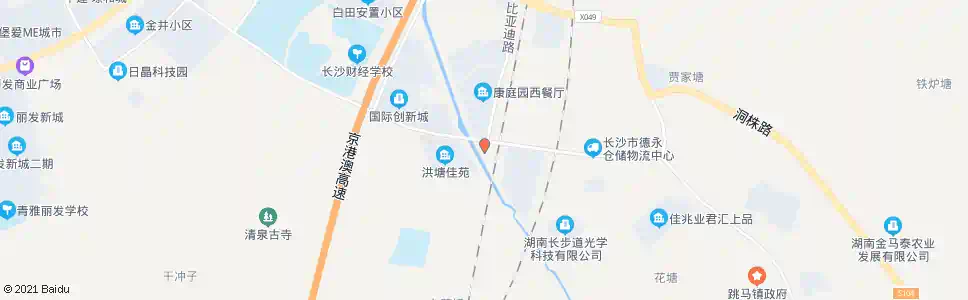 长沙比亚迪路振华路口_公交站地图_长沙公交_妙搜公交查询2025