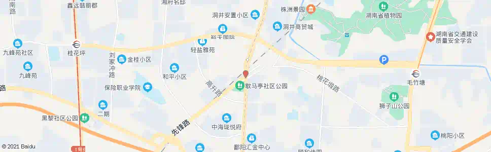 长沙中意路汇金路口_公交站地图_长沙公交_妙搜公交查询2025