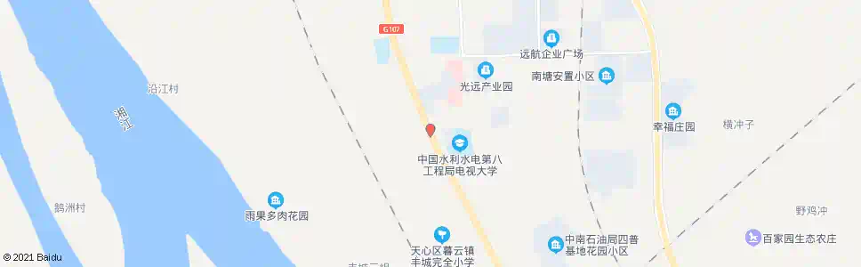 长沙水电八局(中意厂)_公交站地图_长沙公交_妙搜公交查询2025