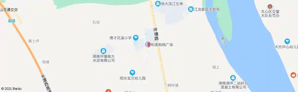 长沙坪塘_公交站地图_长沙公交_妙搜公交查询2025